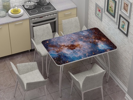 Стол Обеденный Бочонок Фотопечать (Ш-1100 х Г-700 х В-760 мм)/Разные Цвета