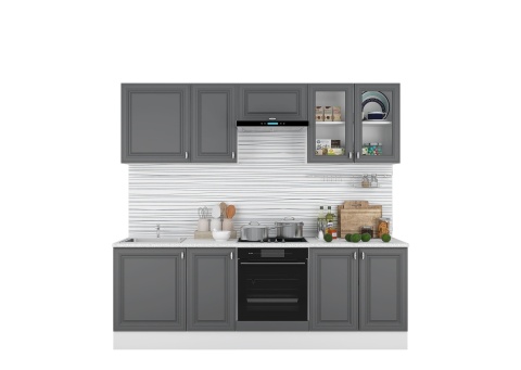 Кухонный Гарнитур Елена МДФ 2400 мм/Разные Цвета