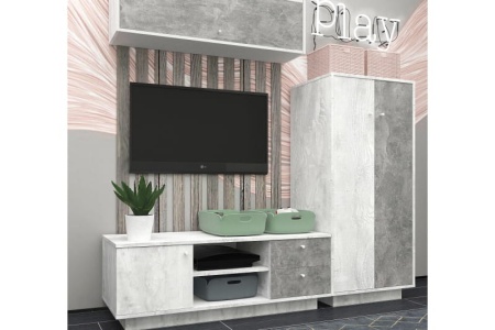 Шкаф Либерти малый с полками